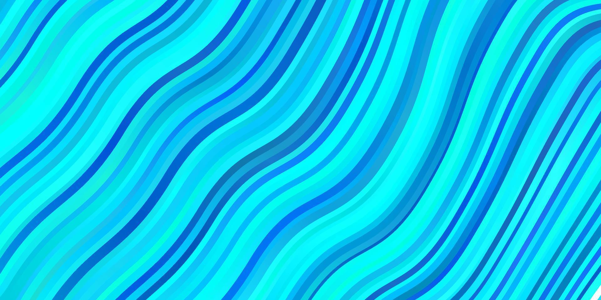 Light BLUE vector background with lines.