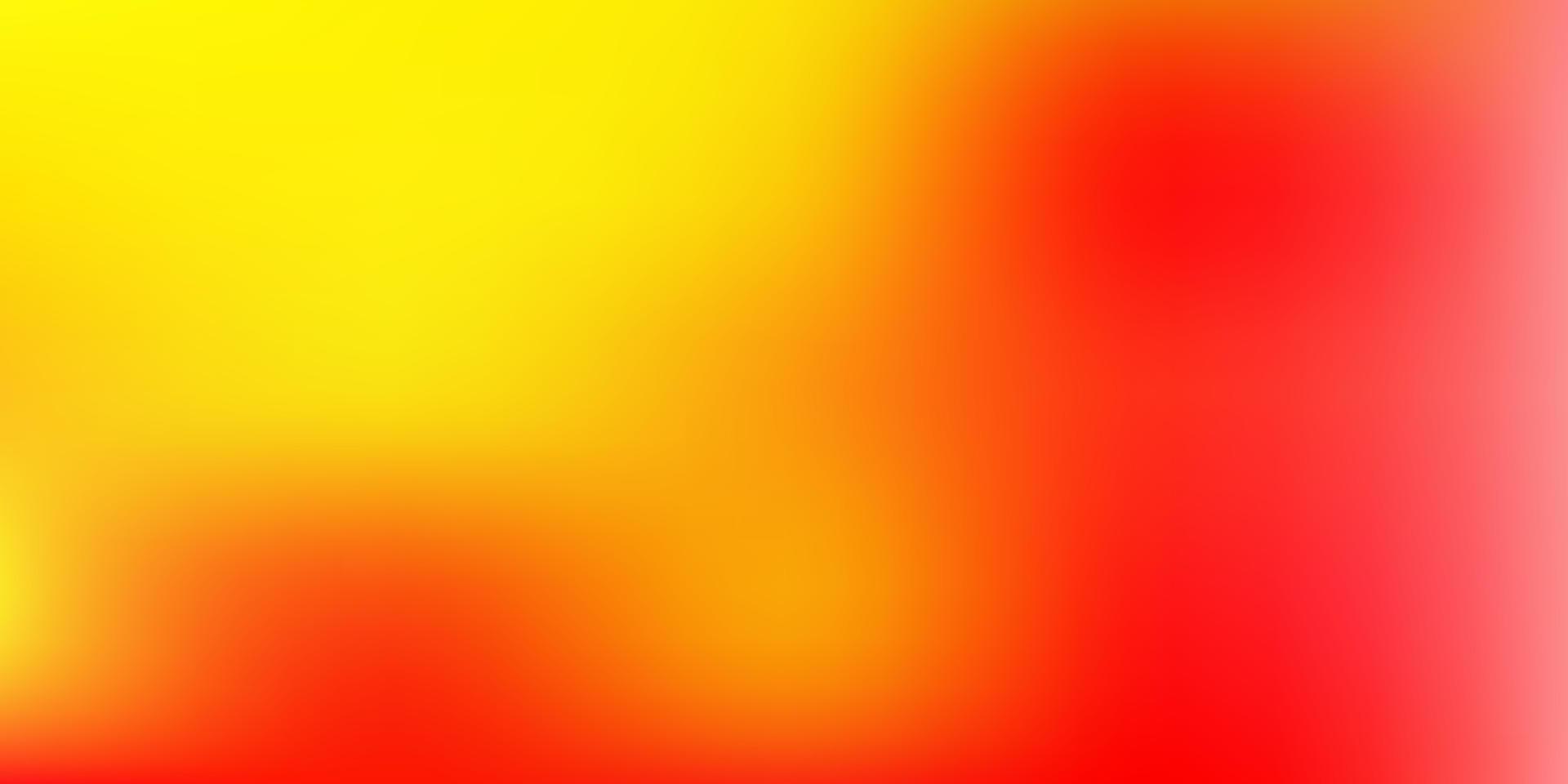 Light red, yellow vector blur layout.