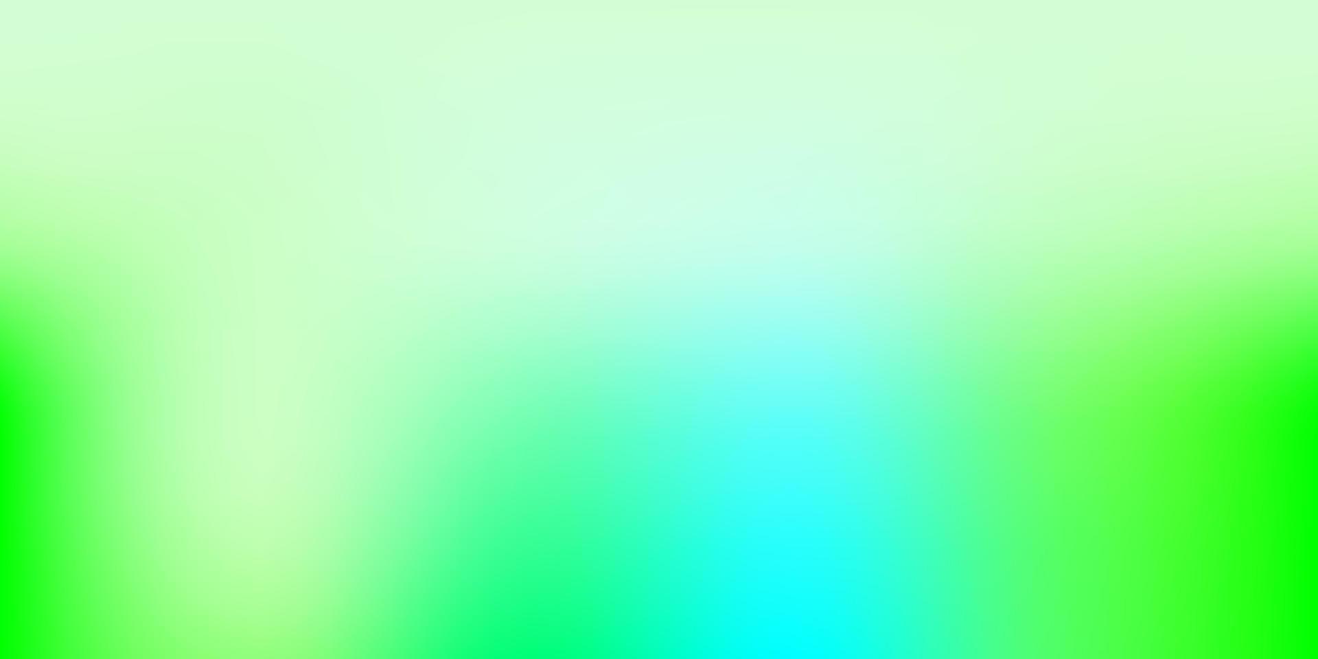 Light Green vector gradient blur texture.