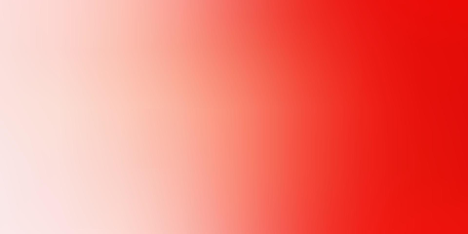 Light Red vector colorful blur background.