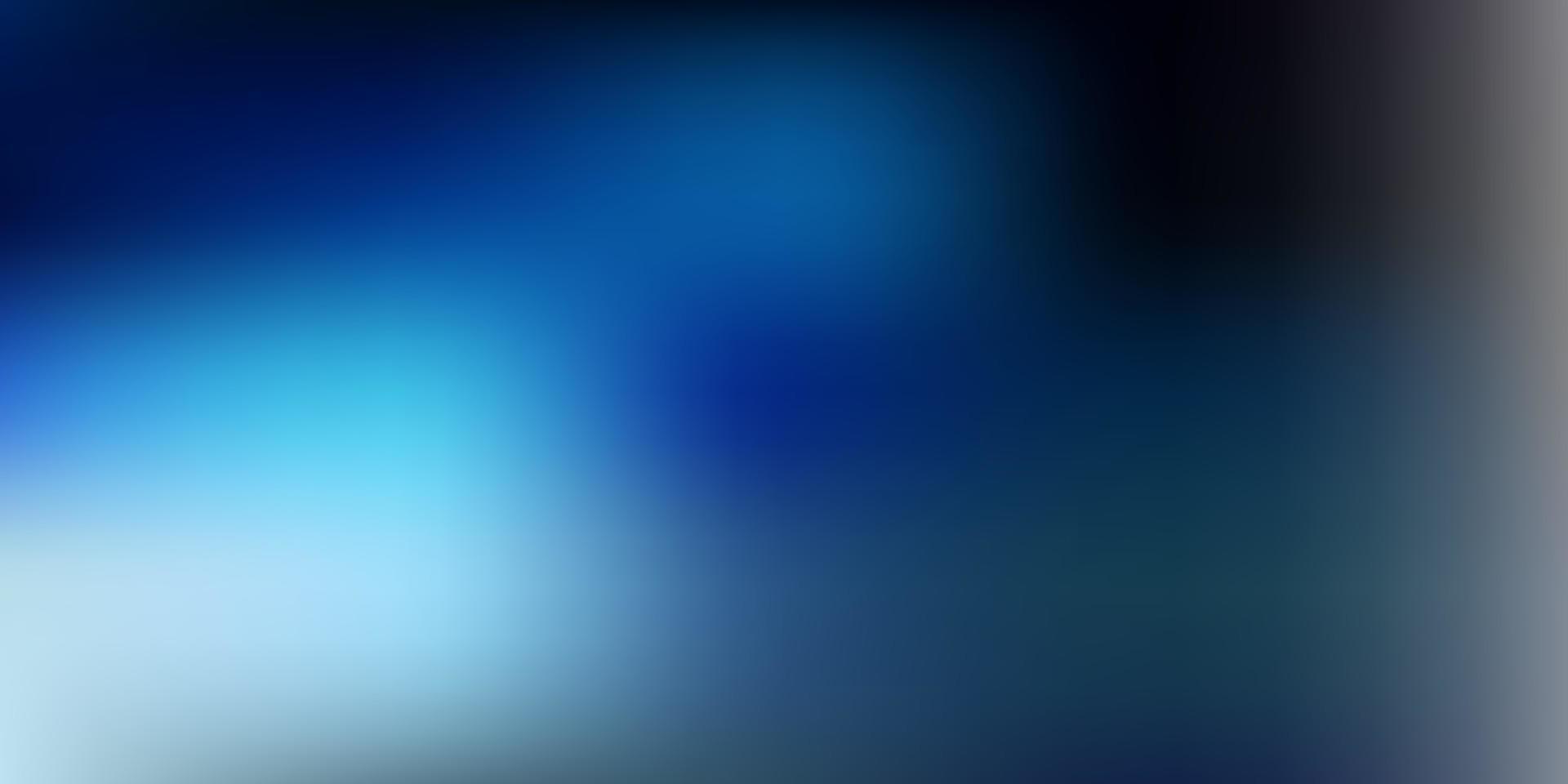 Dark blue vector gradient blur backdrop.