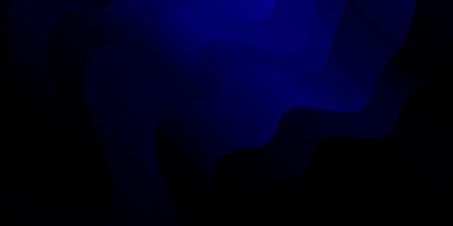 plantilla de vector azul oscuro con líneas.