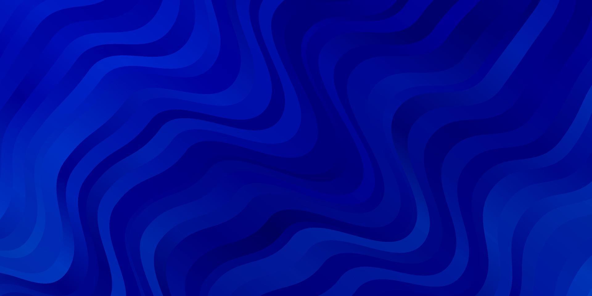 Light BLUE vector template with curved lines.