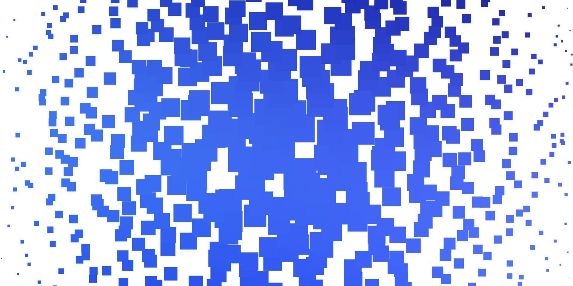 Light BLUE vector background with rectangles.