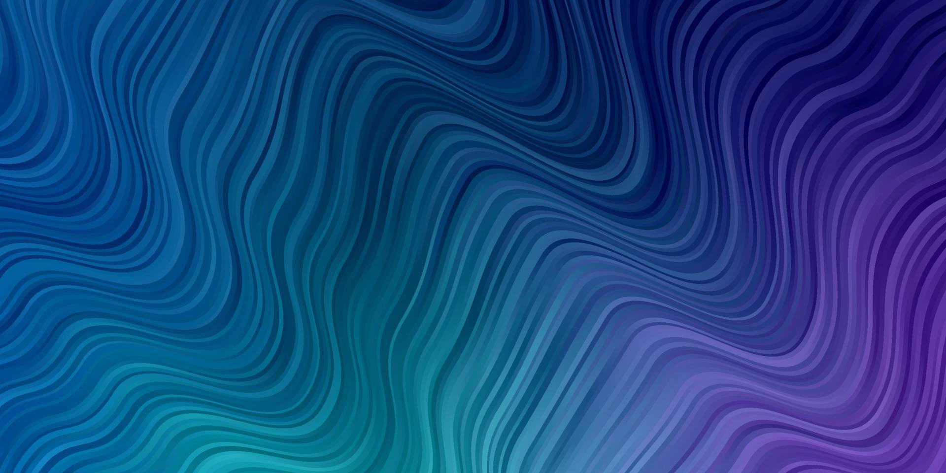 Light Pink, Blue vector backdrop with curves.