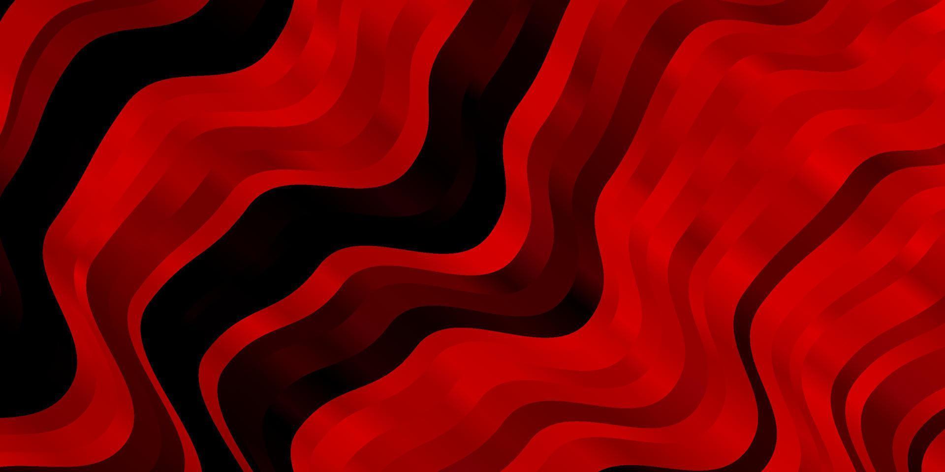 Dark Red vector template with wry lines.