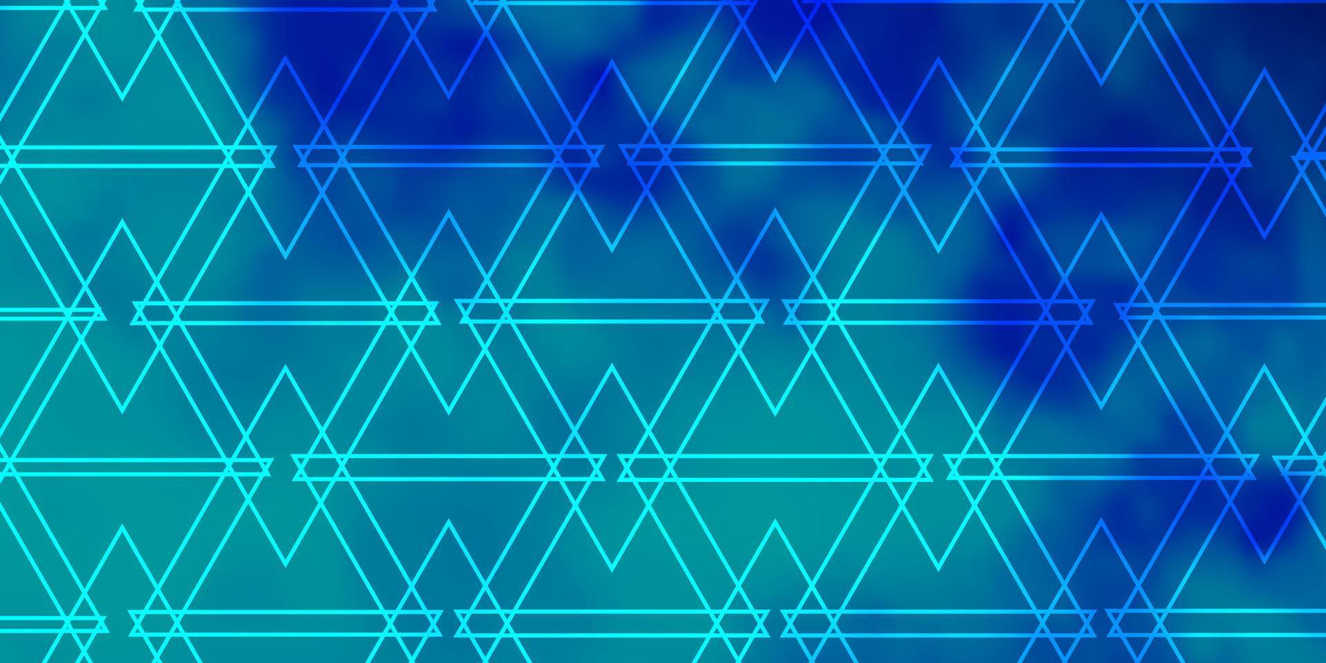 Light BLUE vector texture with triangular style.