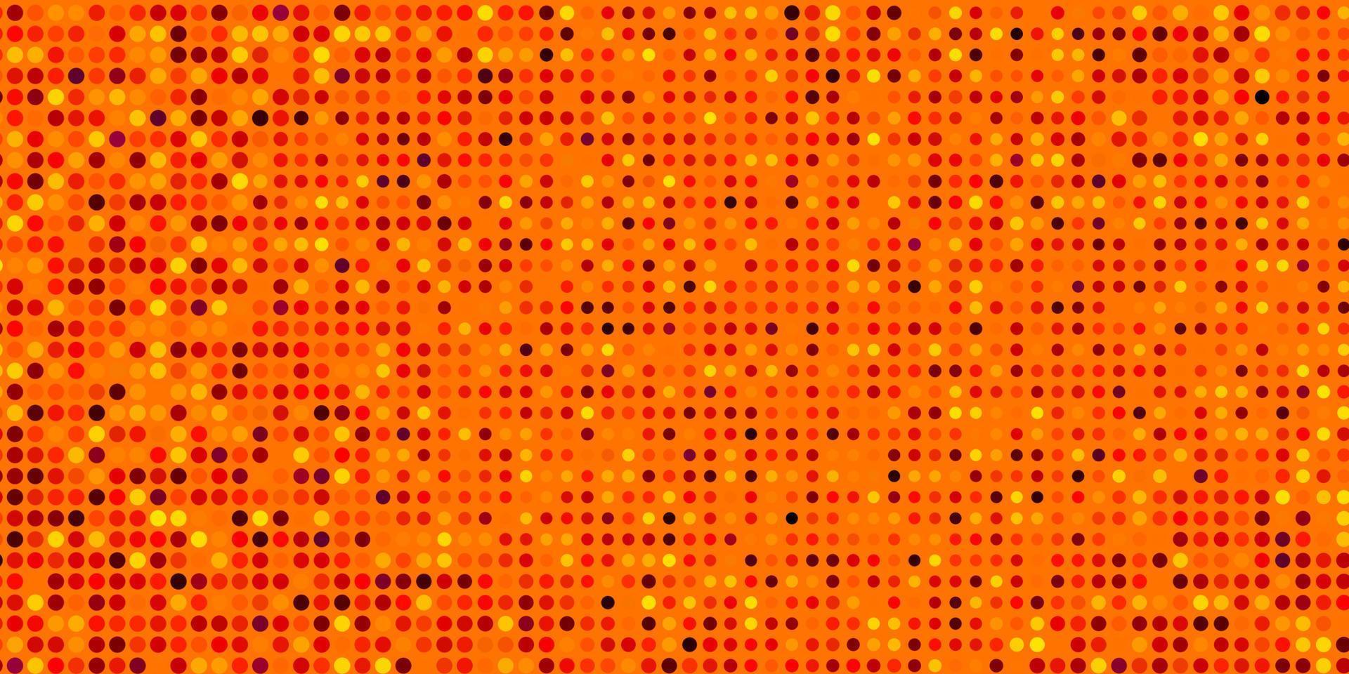 Light Pink, Yellow vector pattern with spheres.