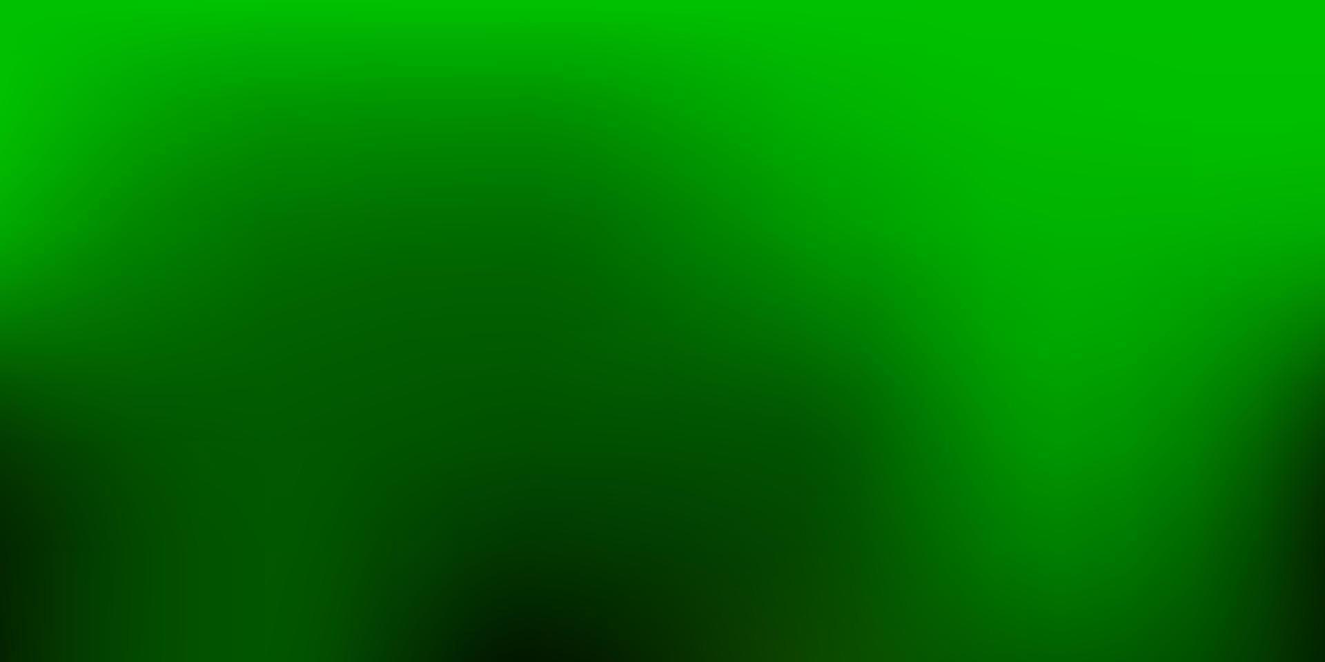 Dark Green vector gradient blur texture.