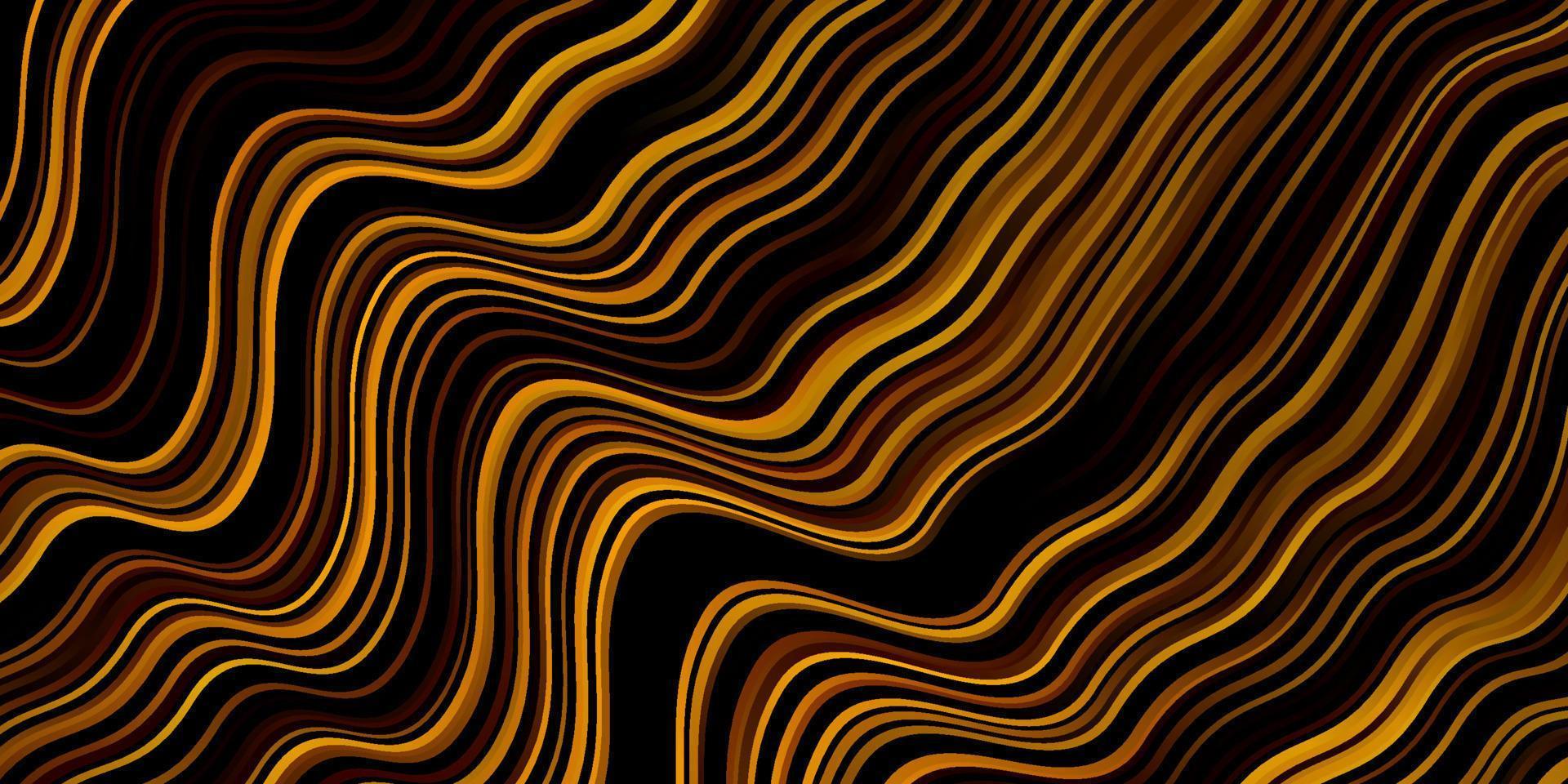 Dark Red, Yellow vector backdrop with circular arc.