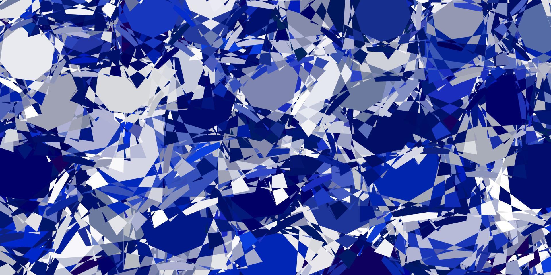 Light BLUE vector texture with random triangles.