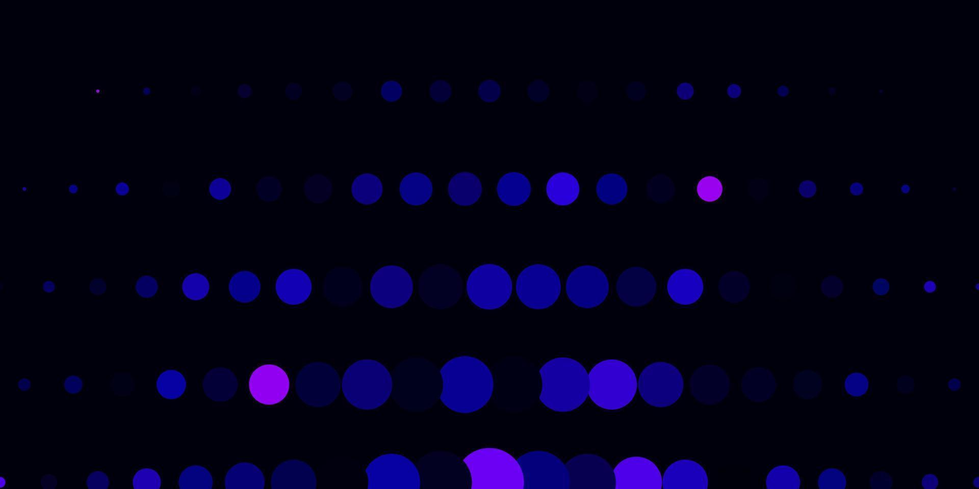 Fondo de vector de color rosa oscuro, azul con puntos.