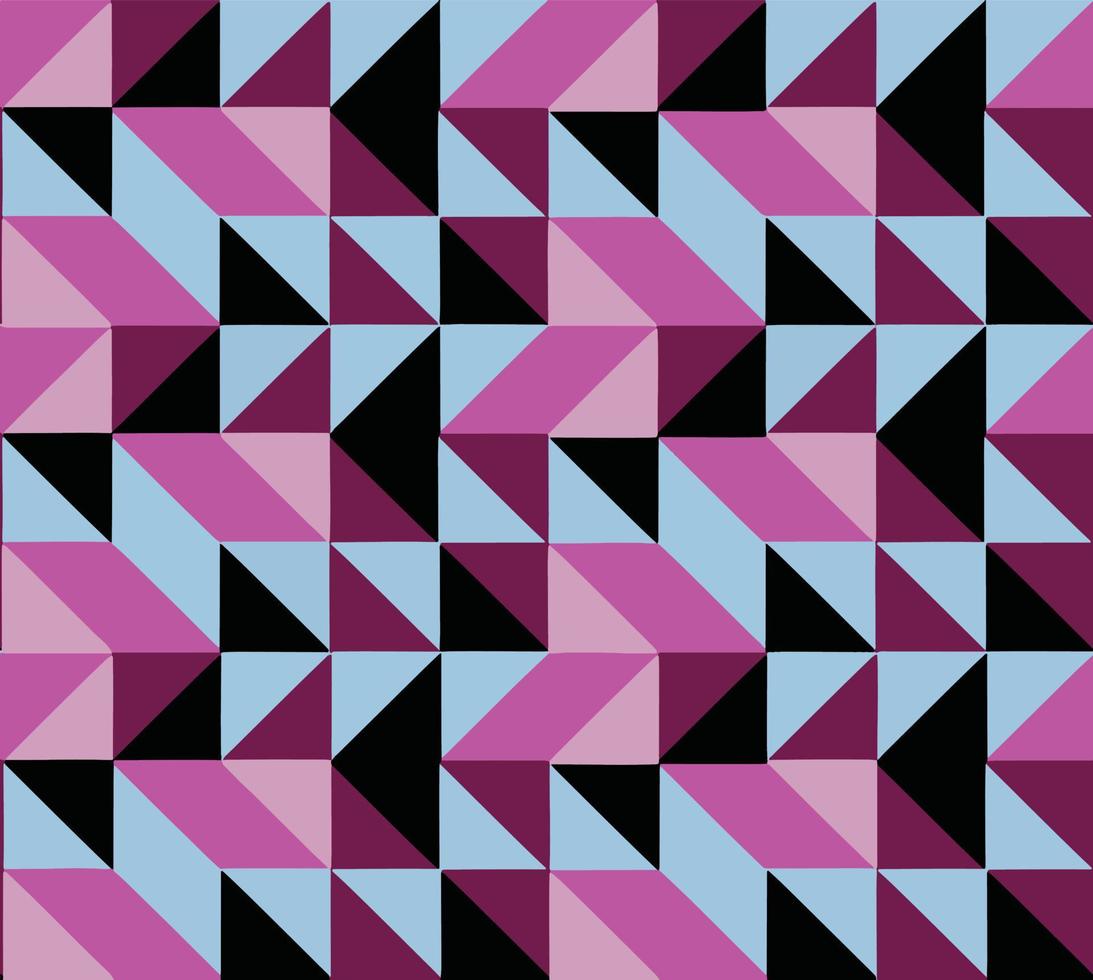 poligonal geométrico multicolor de fondo abstracto. ornamento textil vector