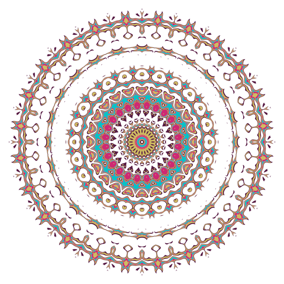 mandala patroon decoratie png