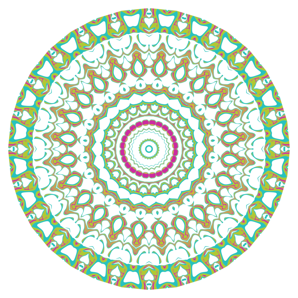 Mandala art illustration png