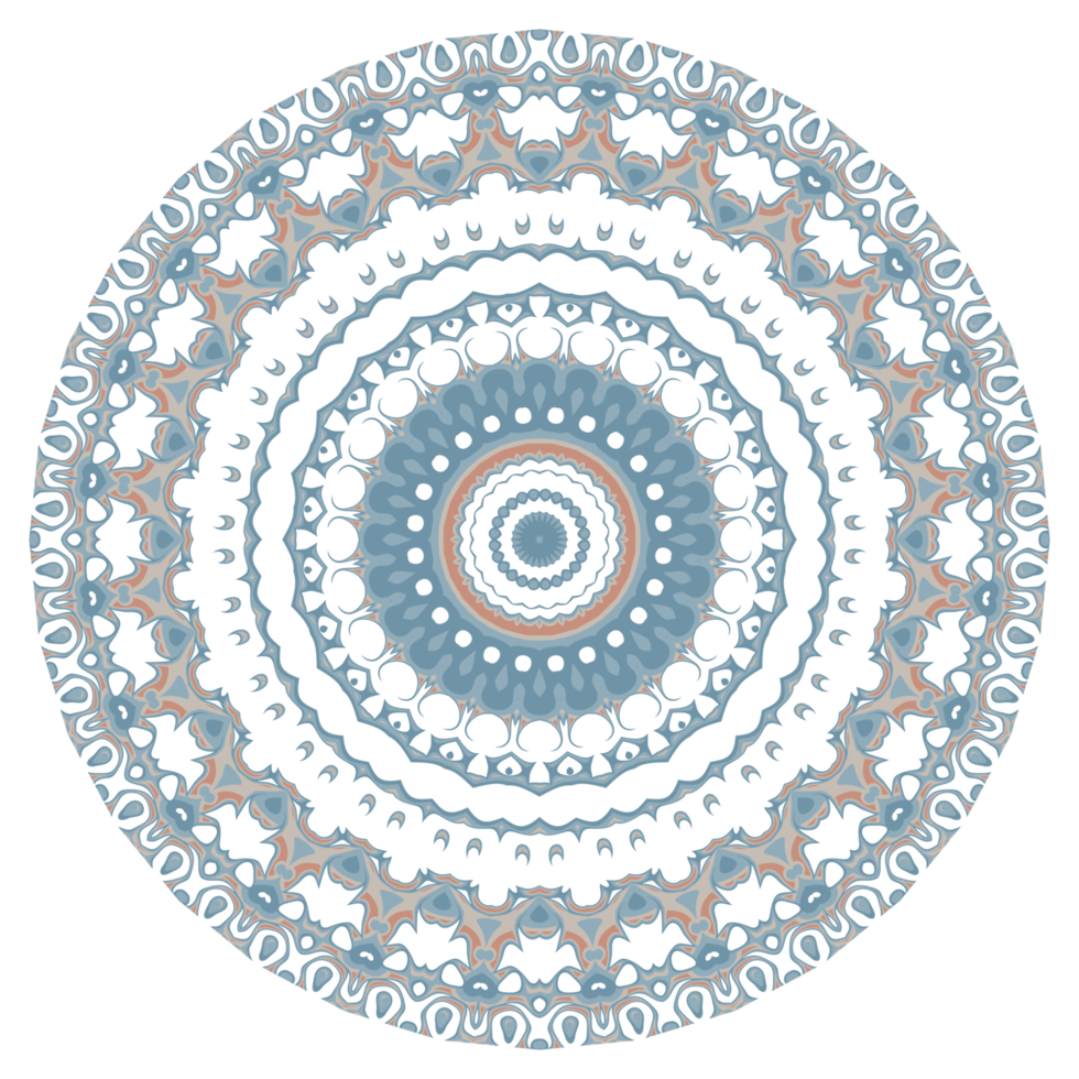 Mandala circle pattern png