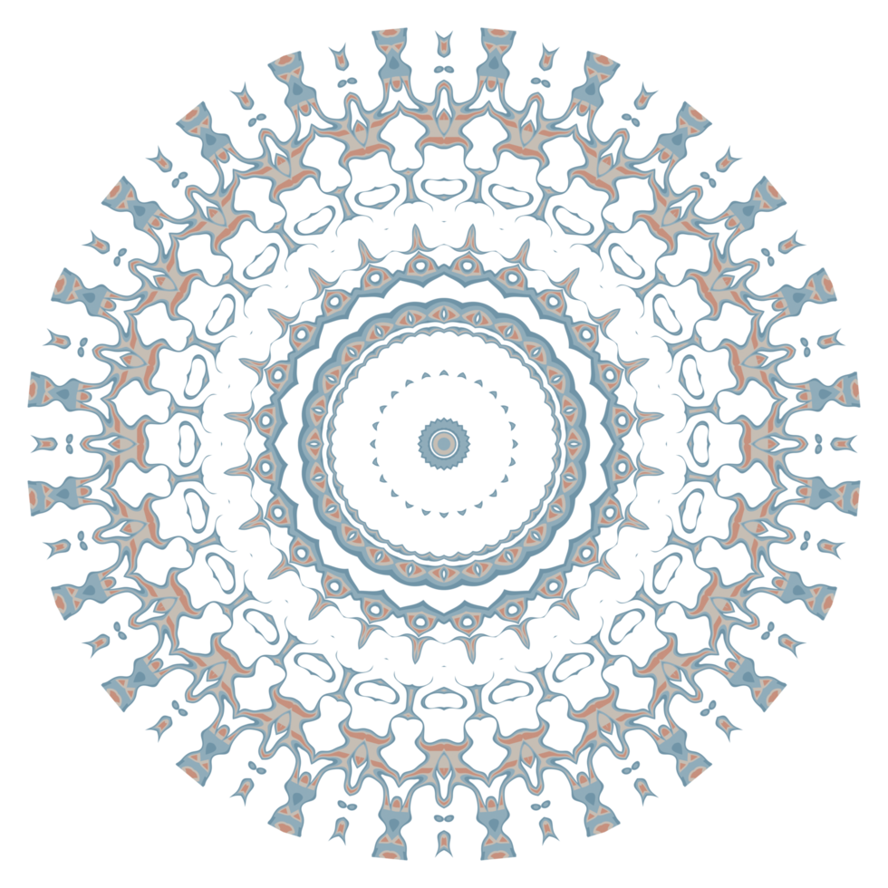 motif de cercle de mandala png