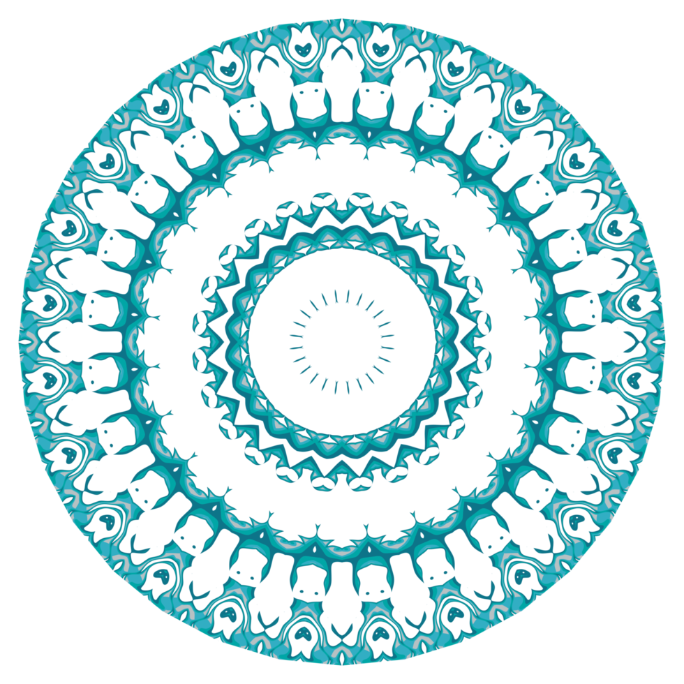 Mandala round pattern png