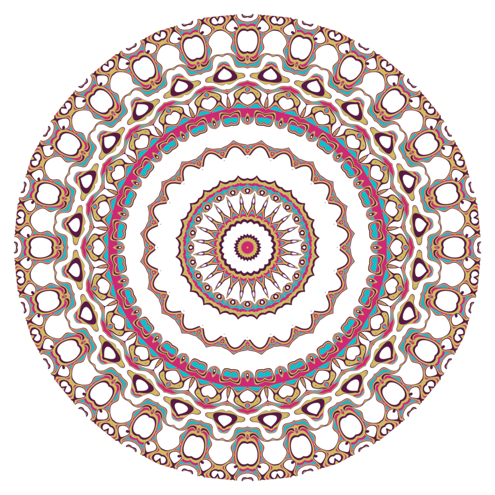 Mandala-Muster-Dekoration png