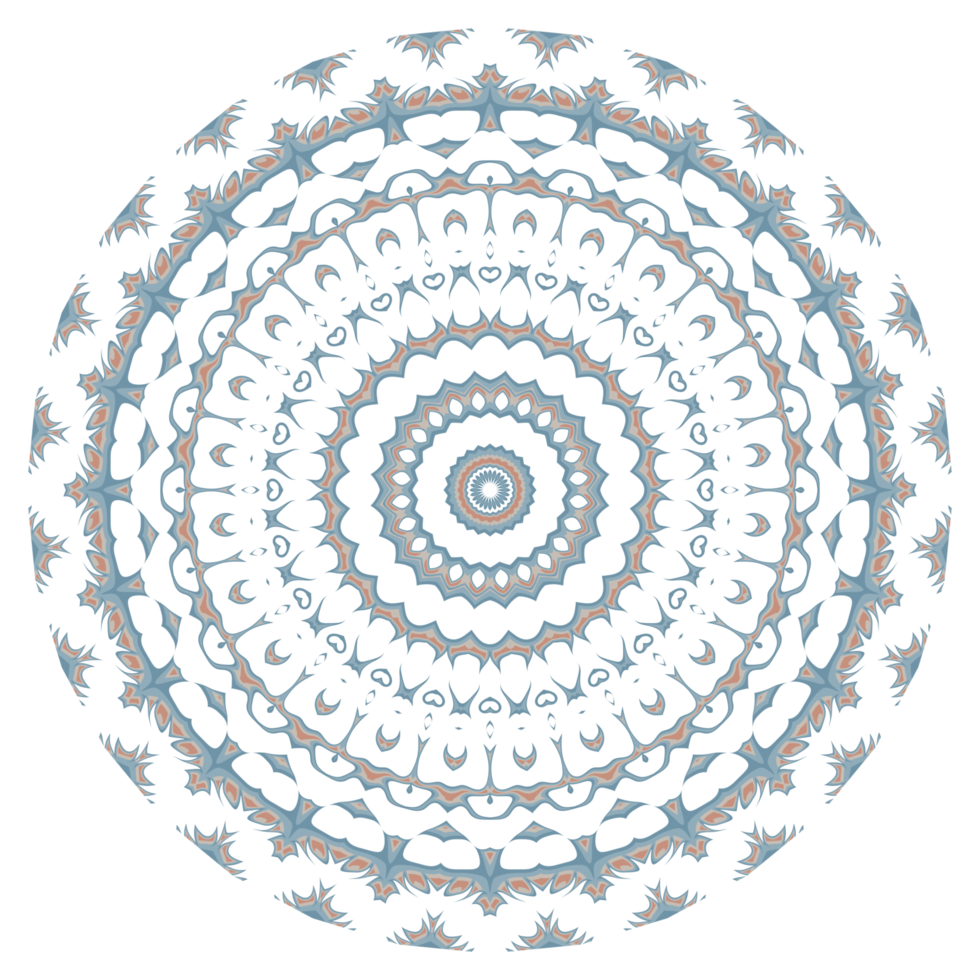 motif de cercle de mandala png