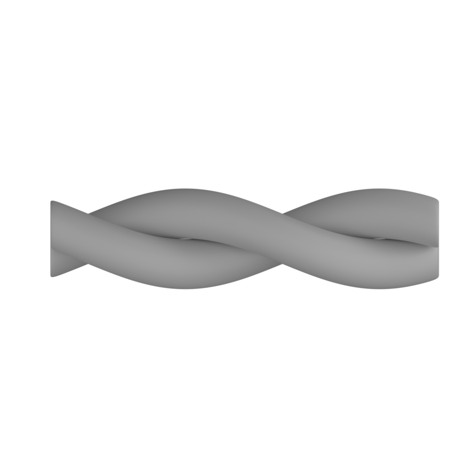 3D Isolated Wire Winding png