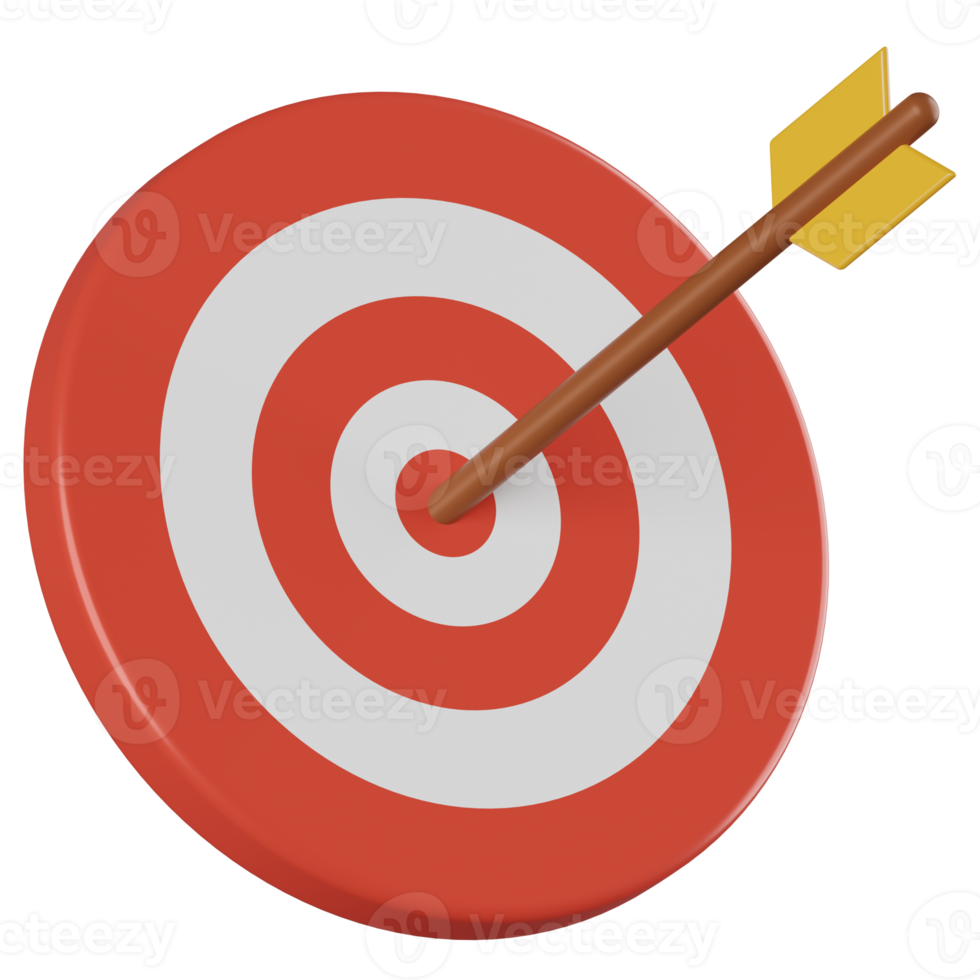 Target 3D Illustration png