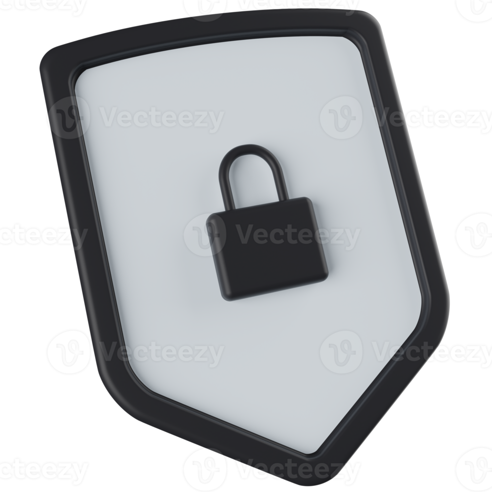 Shield 3D Illustration png