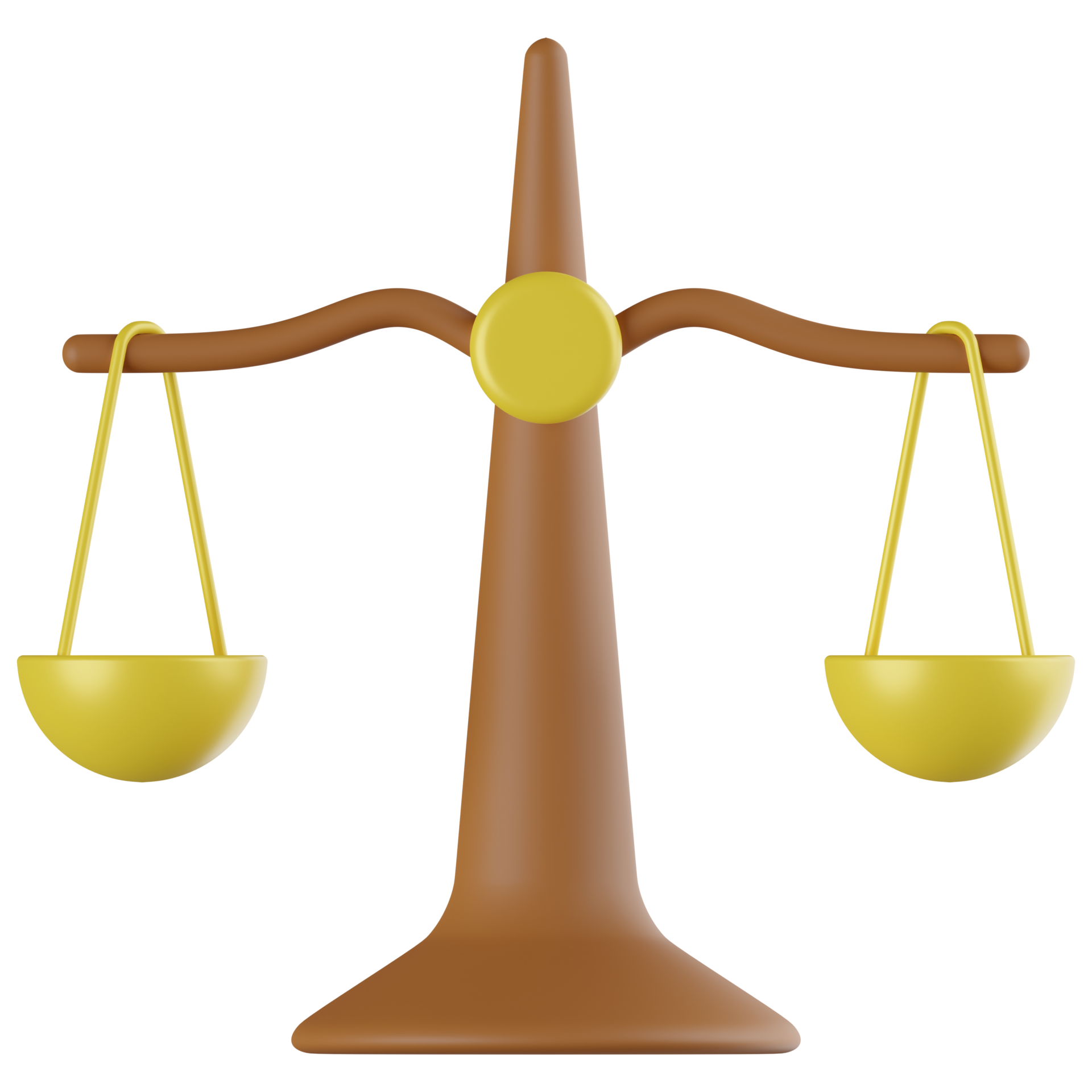 Balance Scale 3D Illustration 11501654 PNG