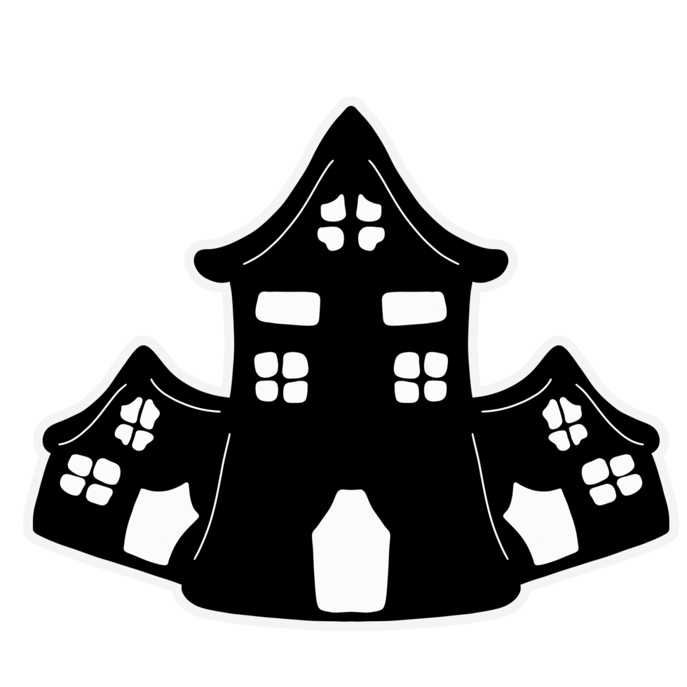 Black House Halloween png