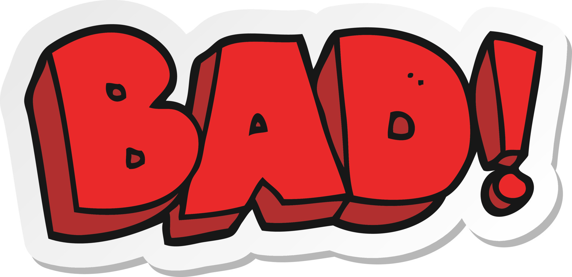 Sticker Of A Cartoon Bad Symbol 11502368 Vector Art At Vecteezy sticker-of-a-cartoon-bad-symbol-11502368-vector-art-at-vecteezy