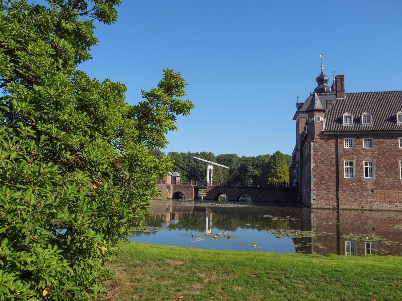 anholt,germany,2019-the castle of Anholt in germany photo