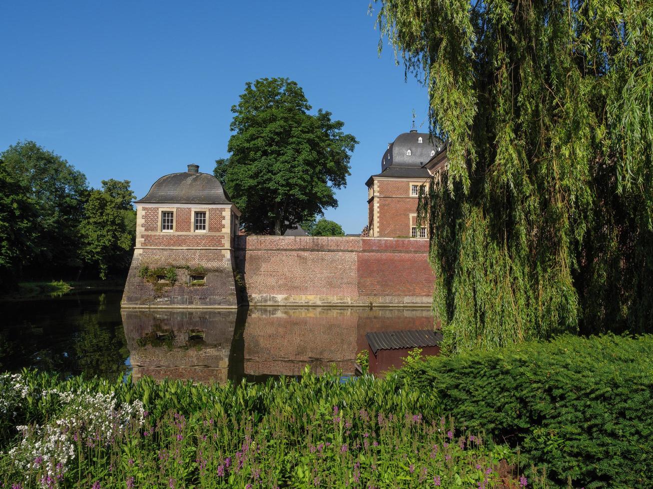 ahaus,germany,2021-the castle of ahaus in westphalia photo