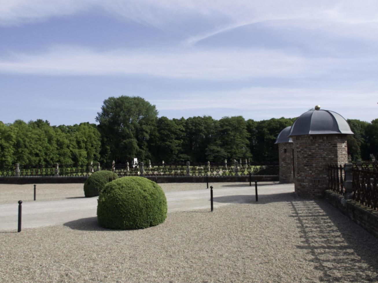 isselburg,alemania,2020-el castillo de anholt en alemania foto