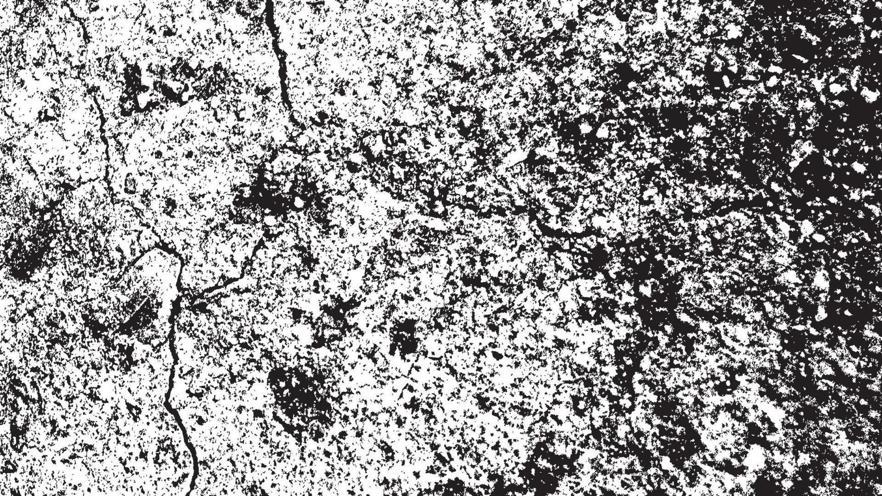 Vector Distressed Dirt Overlay, Retro distressed grunge texture, Grunge background black and white. Texture of chips, cracks, scratches, scuffs, dust, dirt. Old vintage vector pattern.