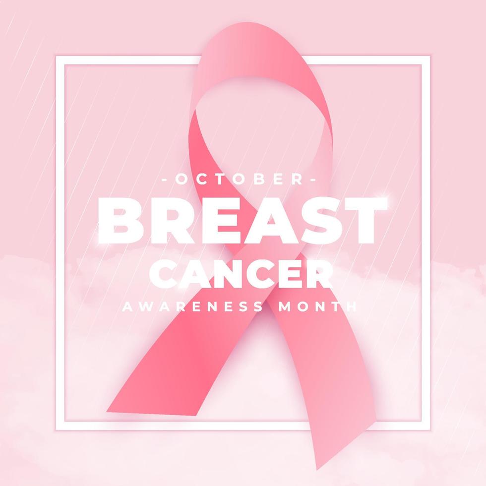 Breast Cancer Awareness Month, suitable for backgrounds, banners, posters, and others vector