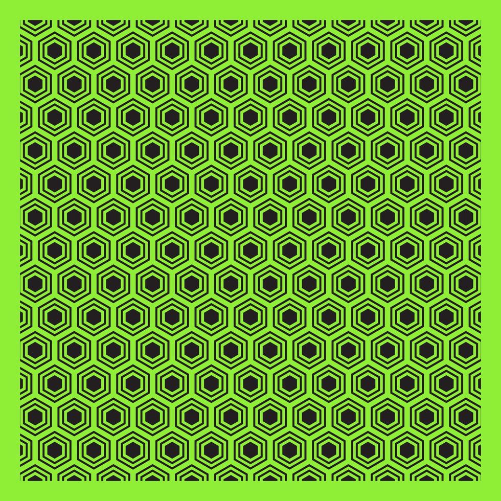 patrón hexágono abstracto vector