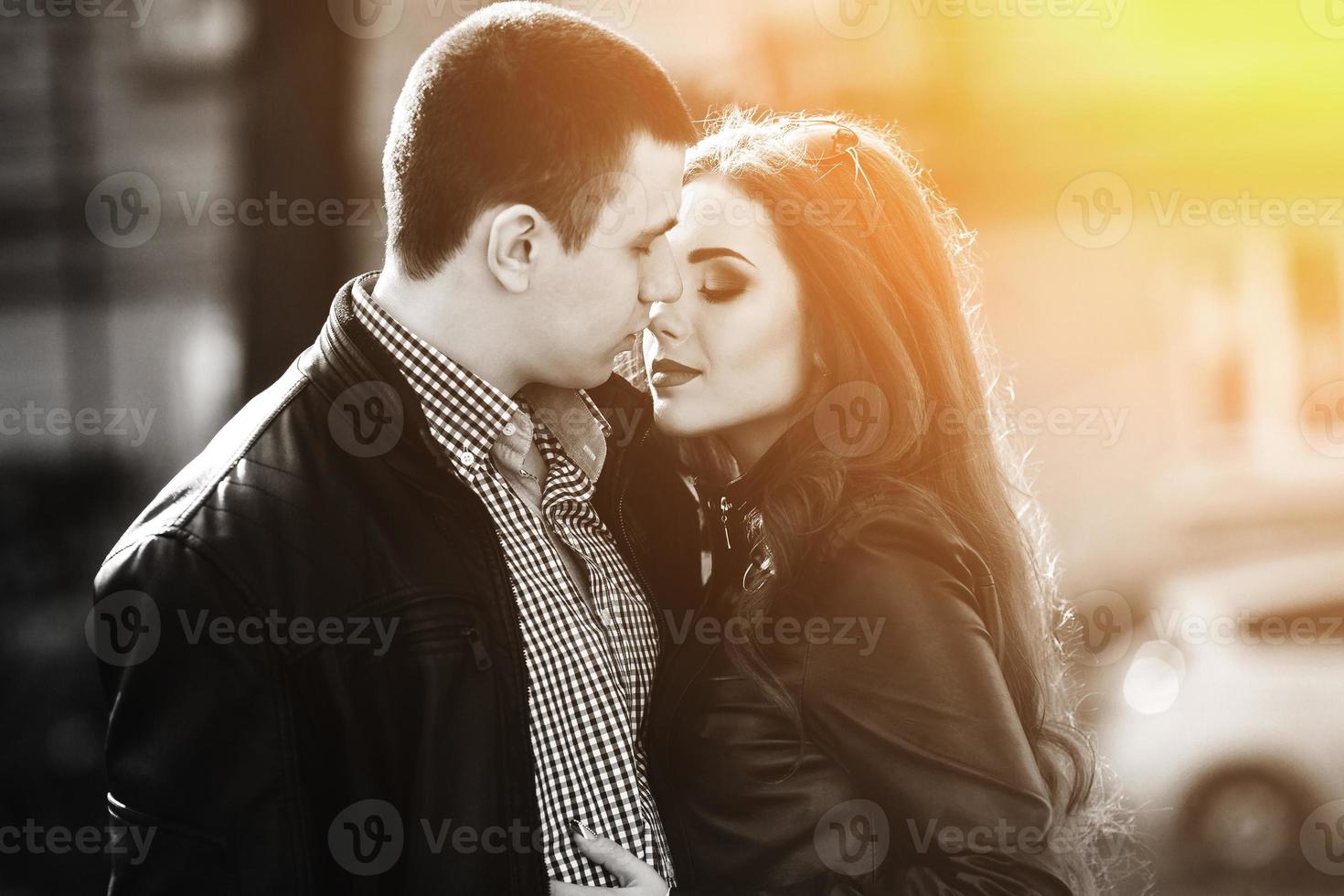 beautiful young couple photo