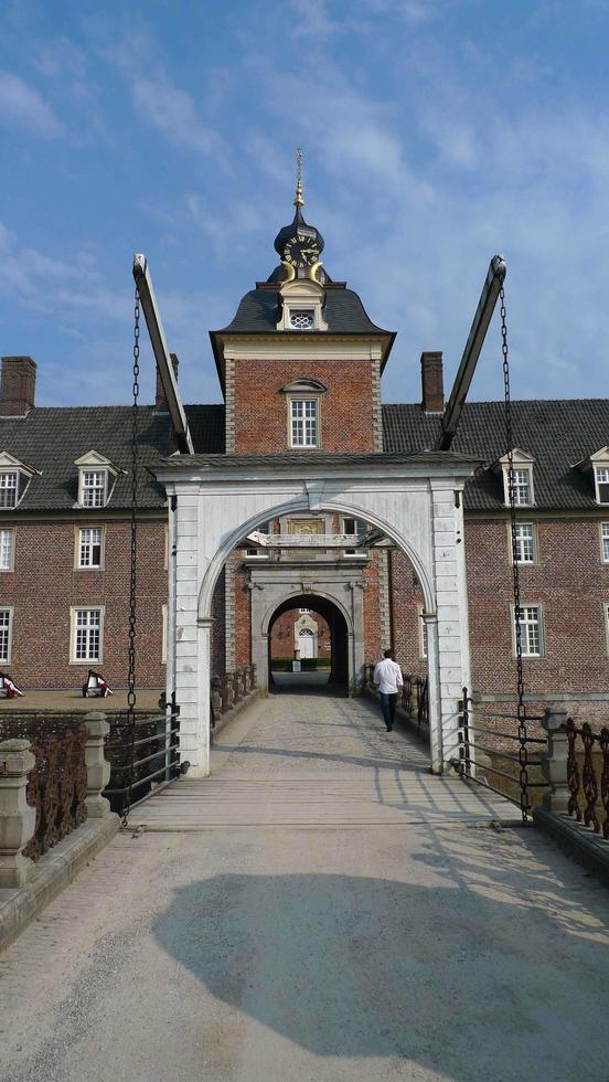 anholt,germany,2018-the castle of anholt in germany photo