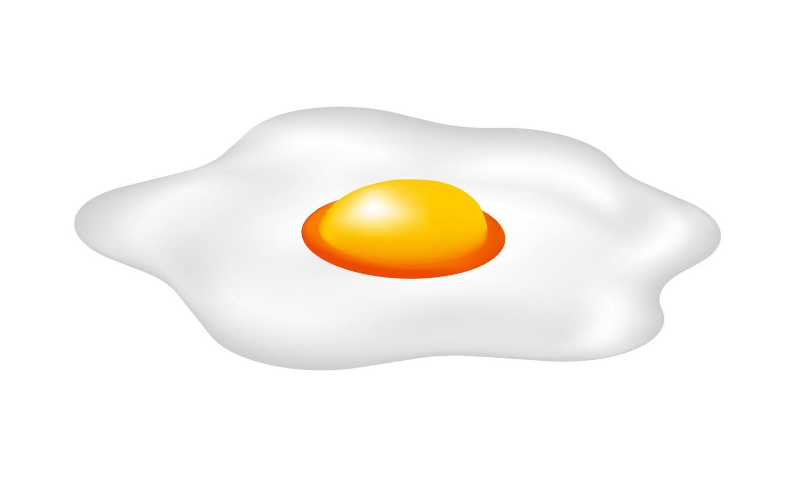 illustration of fried eggs with mesh technique 2 vector