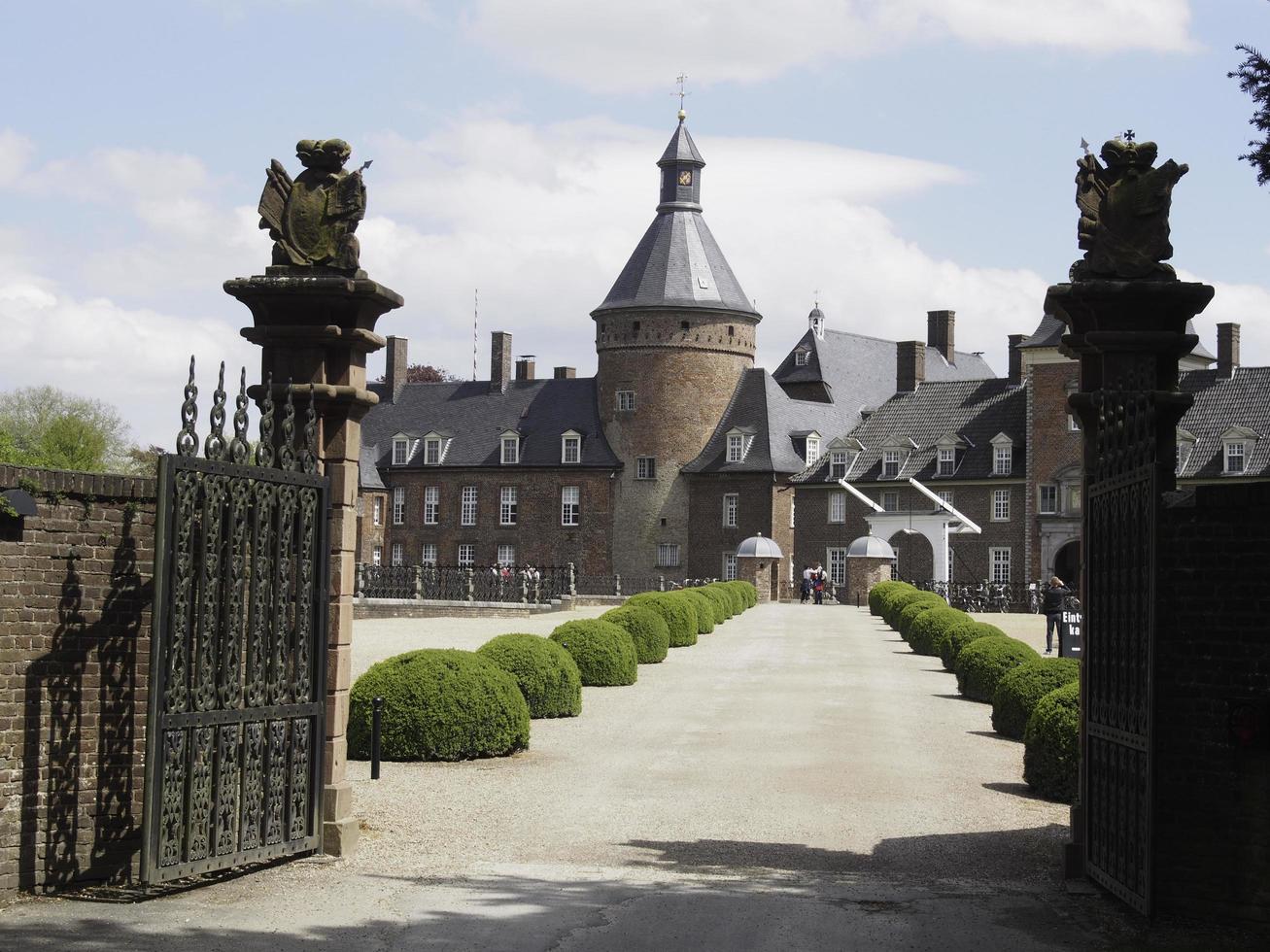 anholt,germany,2020-the castle of Anholt in germany photo