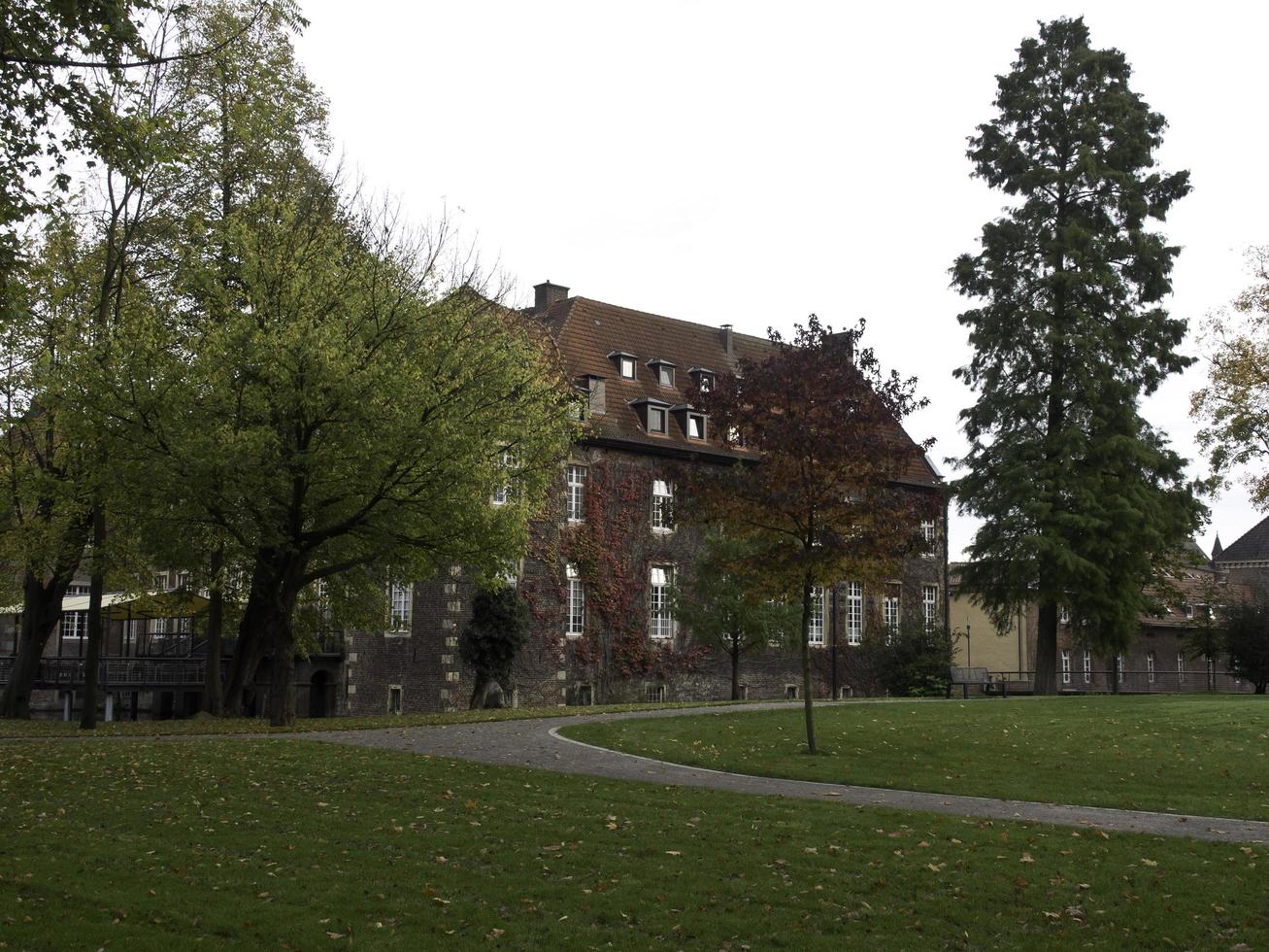 velen,alemania,2020-el castillo de velen en alemania foto