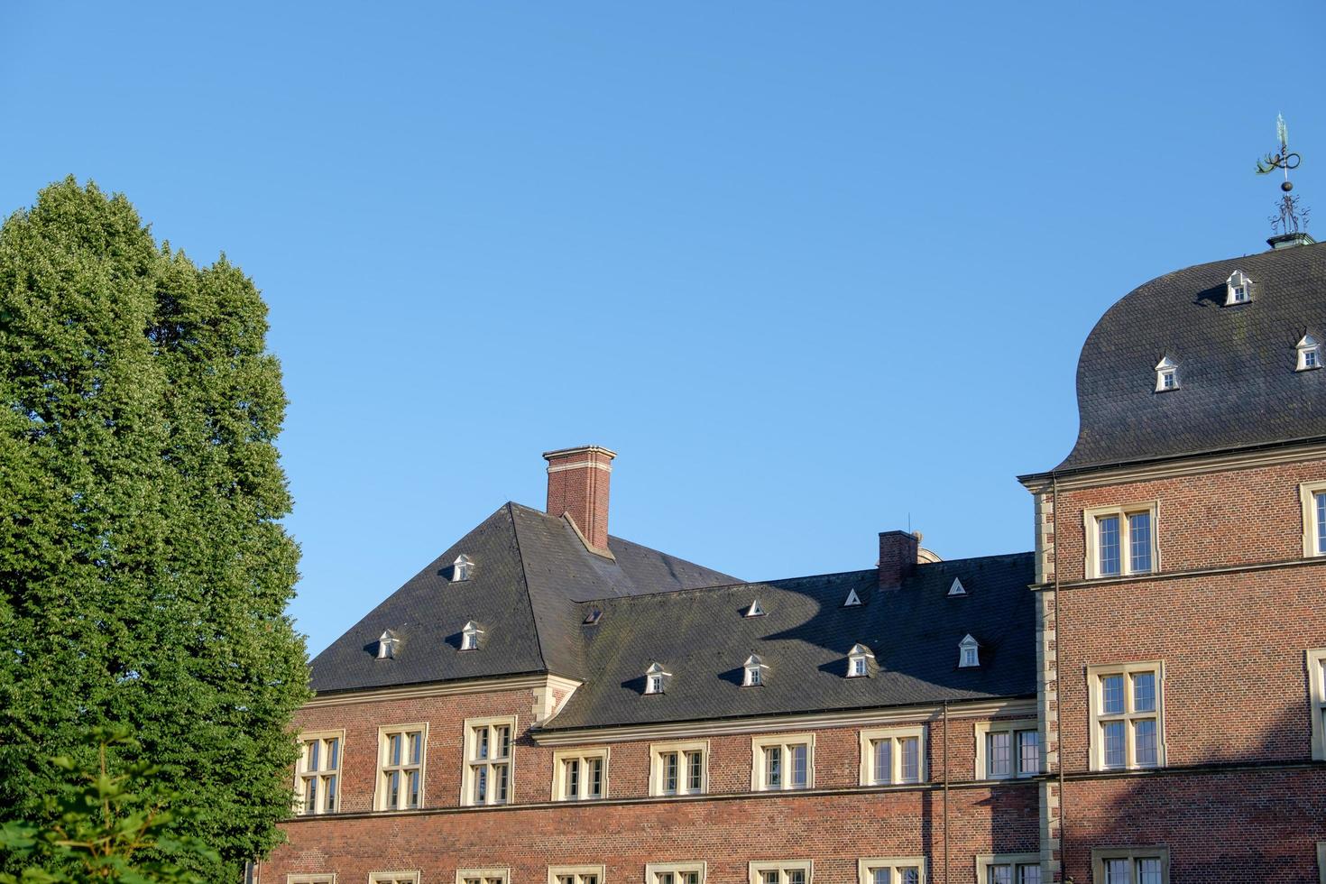 ahaus,alemania,2021-castillo de ahaus en alemania foto