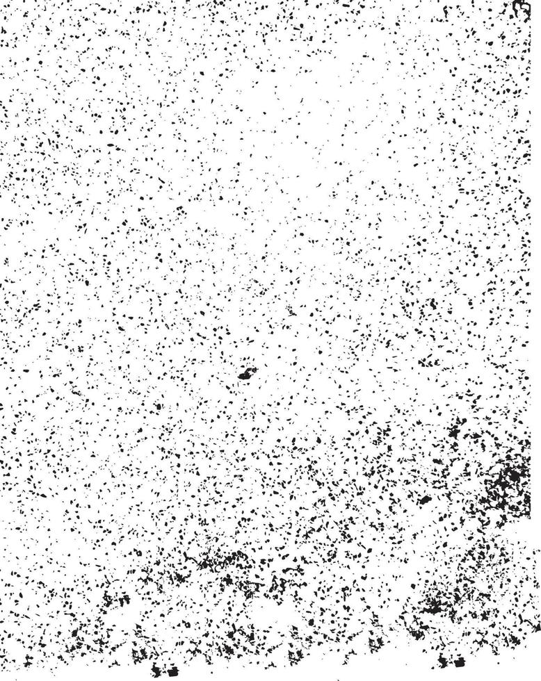 Grunge background black and white. Texture of chips, cracks, scratches, scuffs, dust, dirt. Dark monochrome surface. Old vintage vector pattern.