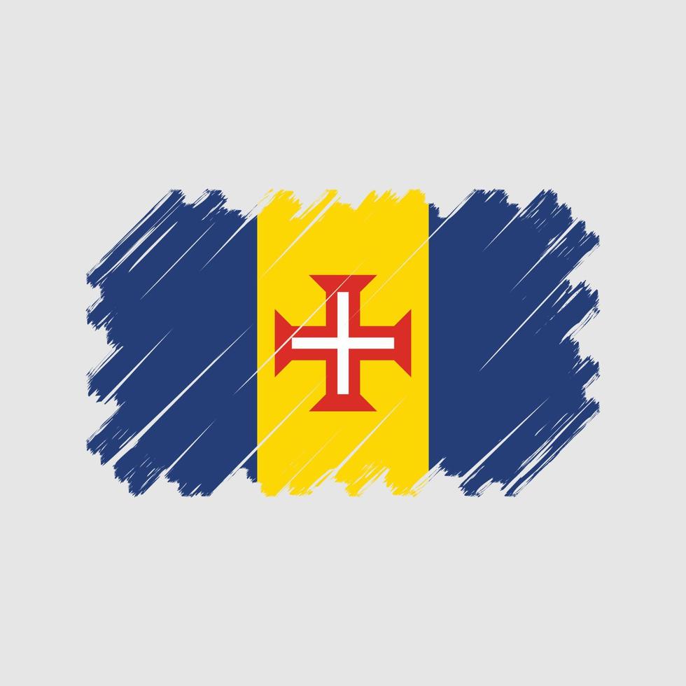 Madeira Flag Vector. National Flag vector