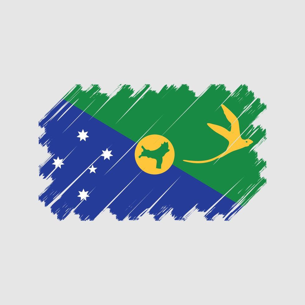 Christmas Islands Flag Vector. National Flag vector