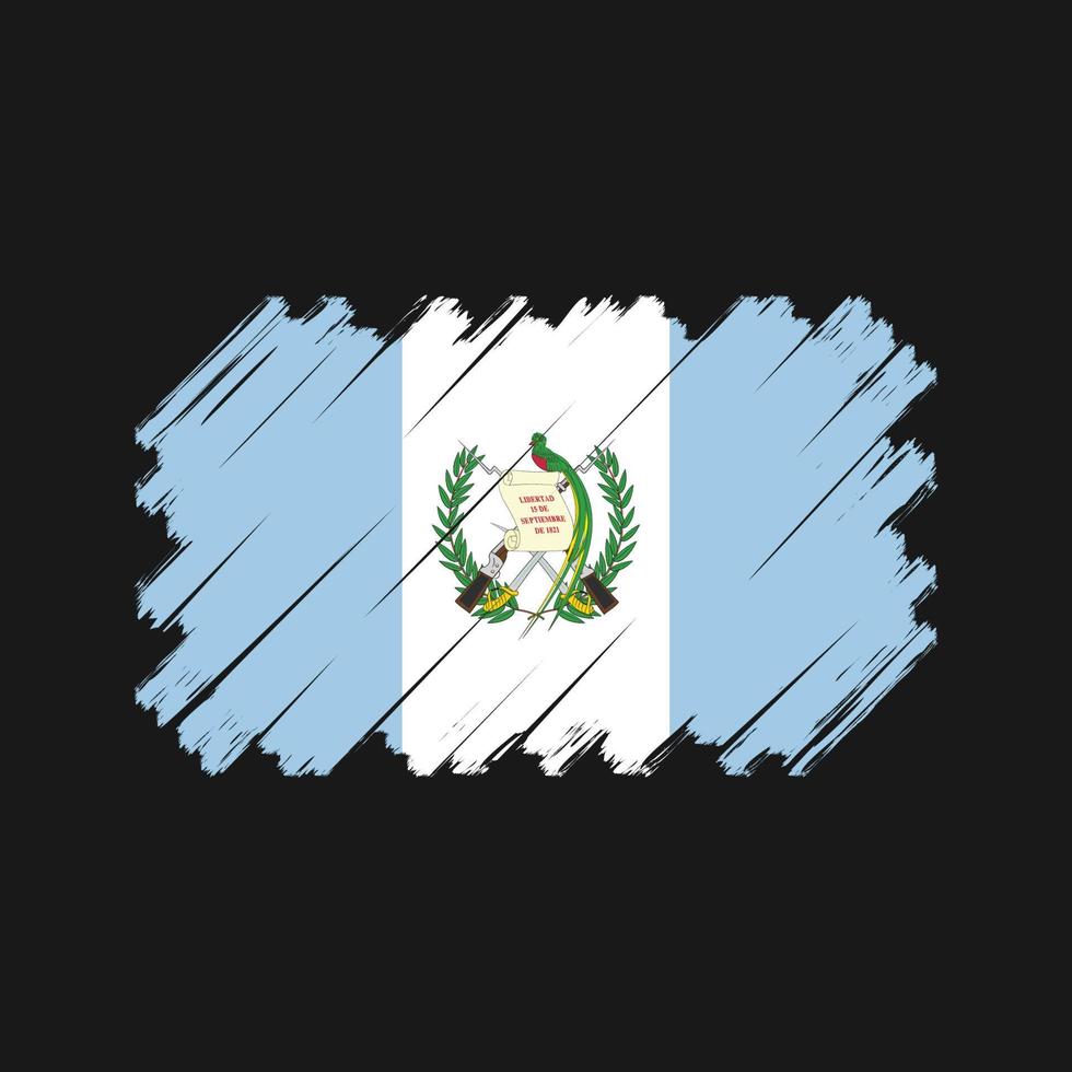 vector de la bandera de guatemala. bandera nacional 11509886 Vector en
