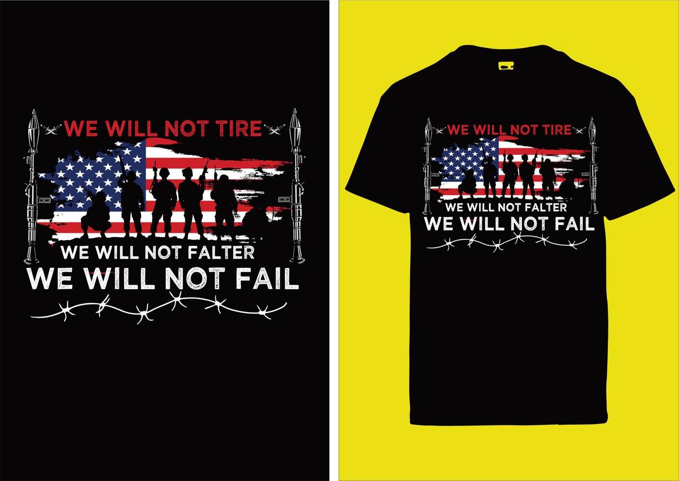 Veterans Tshirt Design Tempate vector
