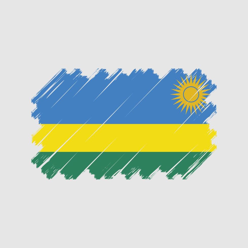 Rwanda Flag Vector. National Flag vector
