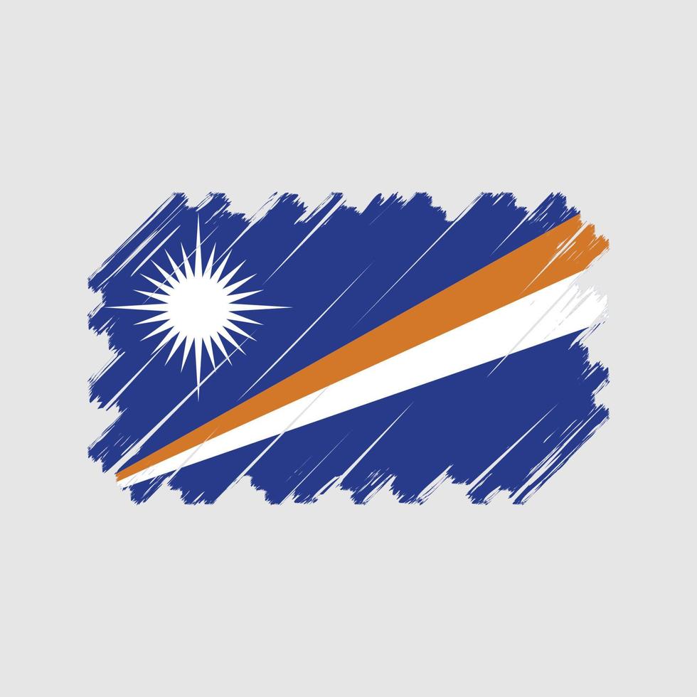 Marshall Islands Flag Vector. National Flag vector