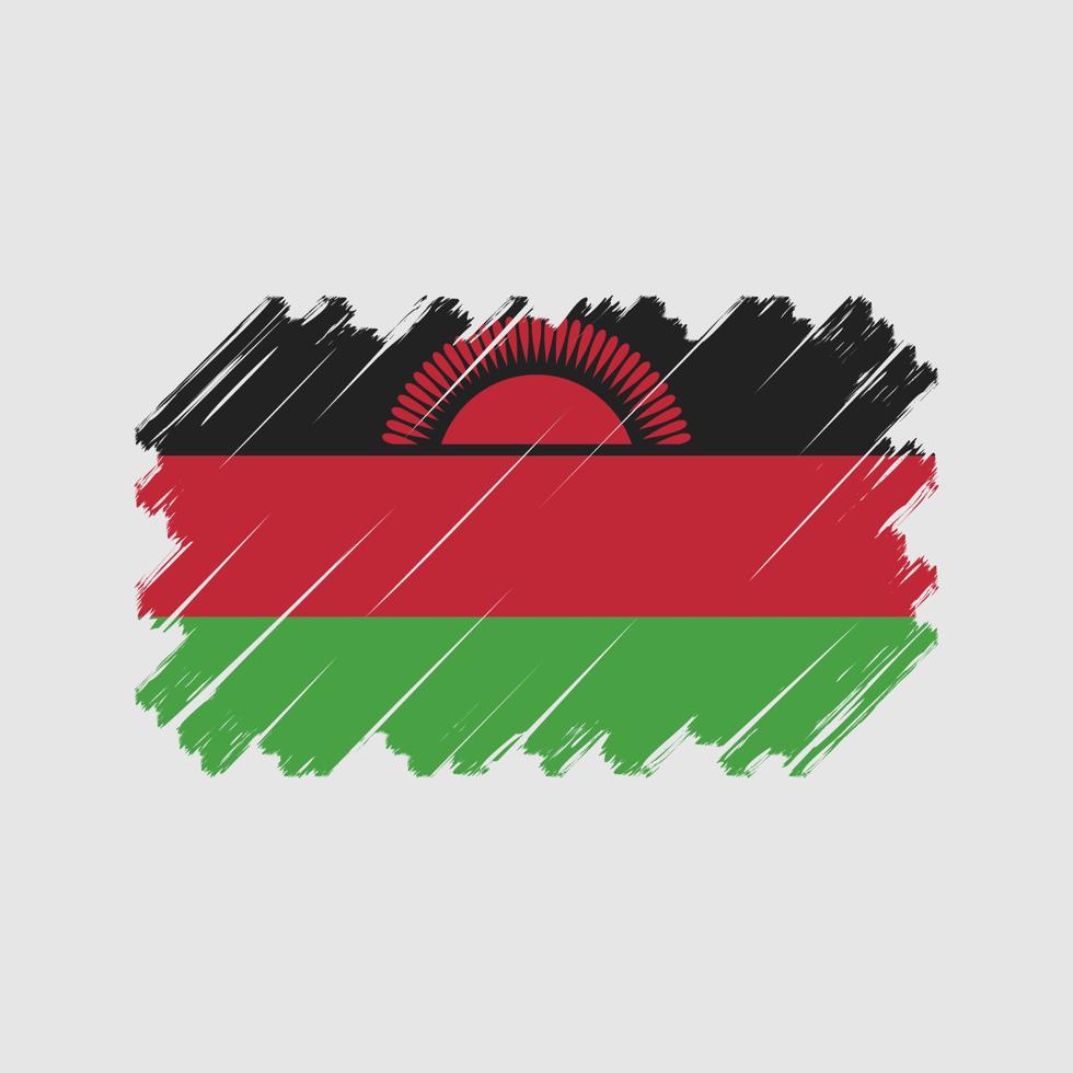 Malawi Flag Vector. National Flag vector
